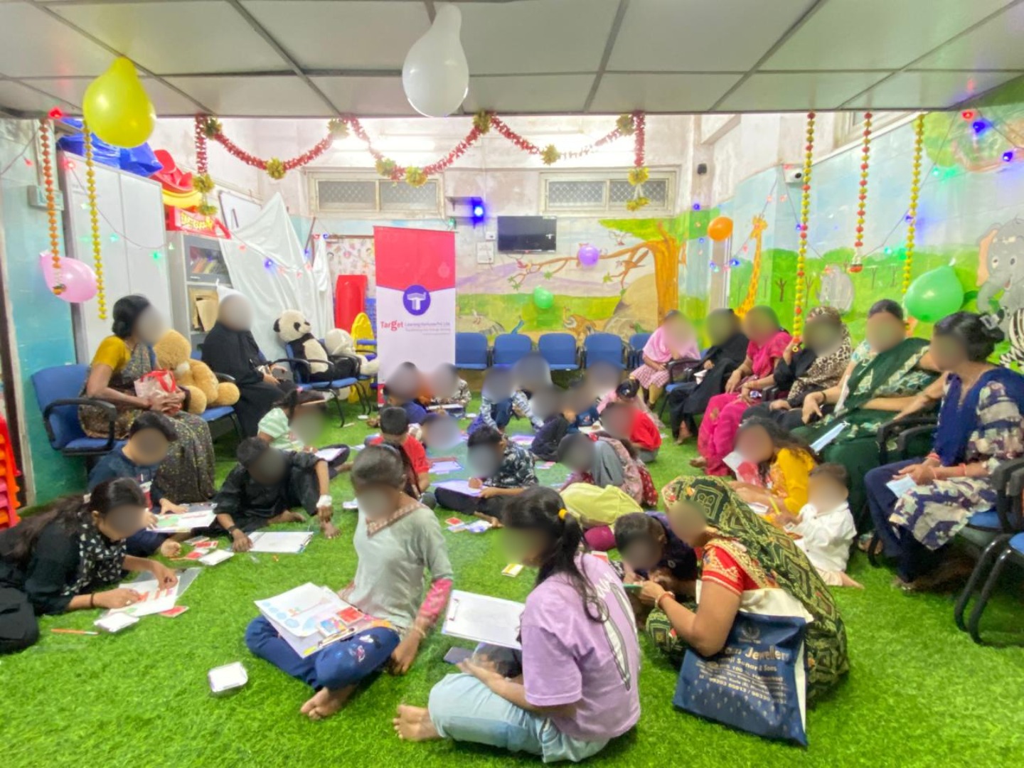 Target Learning Ventures Spreads Children's Day Joy to Young HIVThalassemia Fighters with Art Competition at LTMG hospital