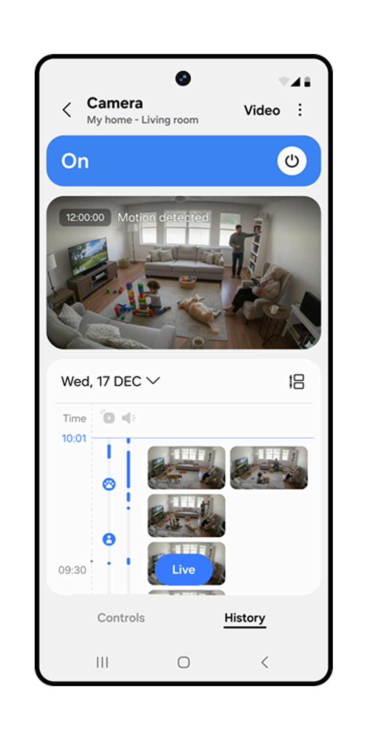 Picture - Samsung SmartThings Becomes the Industry’s First to Support Matter Cameras