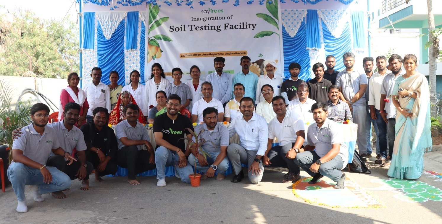 Saytrees inauguration of Soil testing fecility